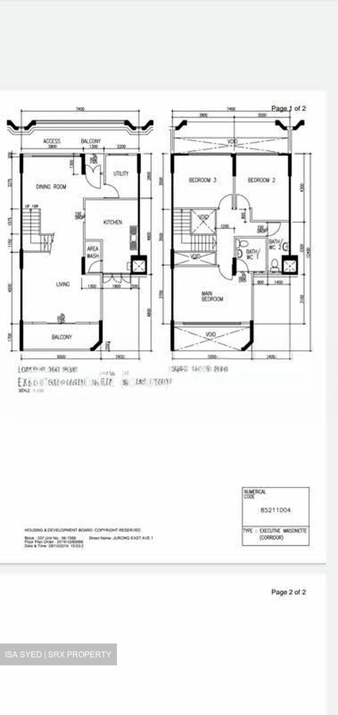 Blk 337 Jurong East Avenue 1 (Jurong East), HDB Executive #566522271